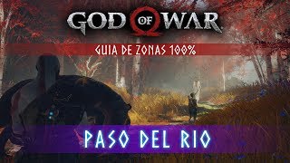 God of War Guia de Zonas 100  Paso del Rio [upl. by Adaran]