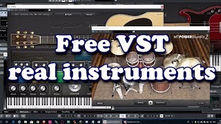 Free Realistic Instruments VST 2019 [upl. by Notxarb262]