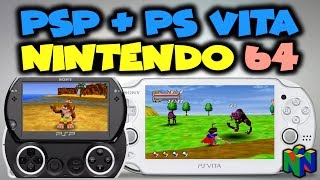 PSPPS VITA DaedalusX64 v118 UPDATE N64 Emulator Test [upl. by Syst]