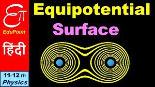 EQUIPOTENTIAL SURFACE and its PROPERTIES  in HINDI [upl. by Sperling]