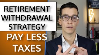 Retirement Withdrawal Strategy The Ideal Retirement Plan Considers Taxes too [upl. by Hufnagel86]