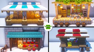 Minecraft  20 Small Shops Build Ideas and Inspiration [upl. by Dreyer]