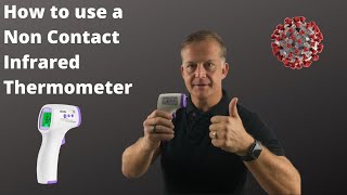 How to use a Non Contact Infrared Thermometer [upl. by Granniah]