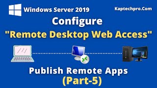 Configuring Remote Desktop Web Access In Server 2019 [upl. by Celestine]