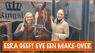 De glitter makeover van Eve  PaardenpraatTV [upl. by Loux]