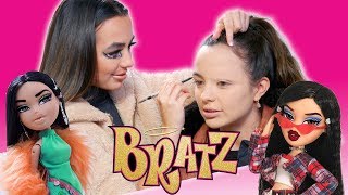 Turning Each Other into BRATZ DOLLS  Merrell Twins [upl. by Tirb]