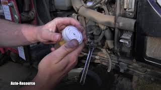 Mahindra Tractor  How to replace Fuel Filter [upl. by Auohp884]