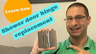 Shower Door Hinge Replacement [upl. by Law]