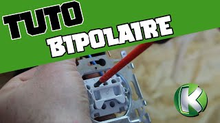 Tuto  Raccorder un interrupteur BIPOLAIRE [upl. by Aidile]