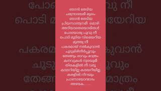 കടലറിയില്ല കരയറിയില്ല Kannur movie song lyrics [upl. by Ultima273]