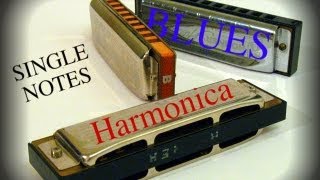 Learn Harmonica in 3 Minutes Single Notes Part 1 [upl. by Runkel252]