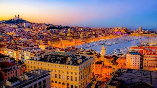 A Walk Around the Beautiful City Of Marseille France [upl. by Greenfield278]