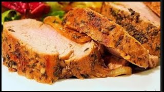 Polędwiczka wieprzowa pieczona  Rewelacja Pork tenderloin recipe  MajkelGotuje [upl. by Nnylhsa]