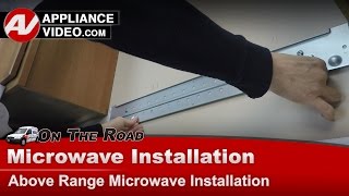 How to Install amp Mount a Builtin Microwave [upl. by Fransen]