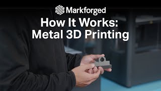 Metal 3D Printing Walkthrough  Markforged Metal X [upl. by Debo]