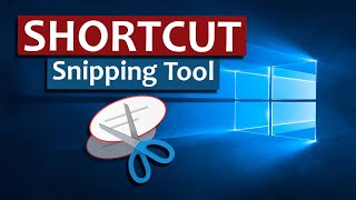 Windows 10 Snipping Tool Shortcut [upl. by Leuqer]