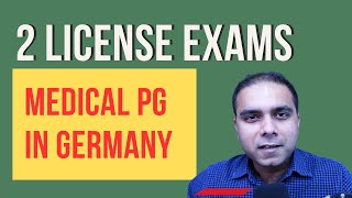 Medical PG in Germany  Qualifying Exams [upl. by Teodorico]