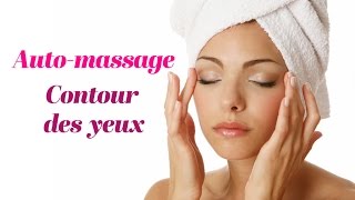 Automassage Contour des yeux [upl. by Klina]