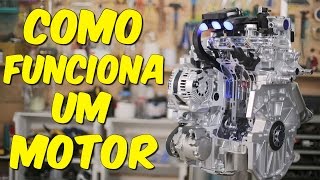 Entenda de vez COMO FUNCIONA O MOTOR DO CARRO [upl. by Eenafit]