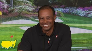 Tiger Woods  2019 Masters Interview [upl. by Adi]