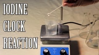 Amazing Iodine Clock  Chemical Reaction [upl. by Crompton895]