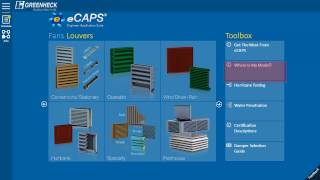 Greenheck  eCAPS®  How to Make a Louver Selection [upl. by Corotto]