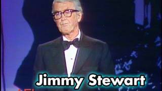 Jimmy Stewart Salutes Alfred Hitchcock [upl. by Clarise]