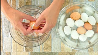 100YearOld Trick To PEELING HardBoiled EGGs 🥚 [upl. by Baler770]