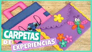 DIY  2 IDEAS DE CARPETAS DE EXPERIENCIAS [upl. by Arriec208]