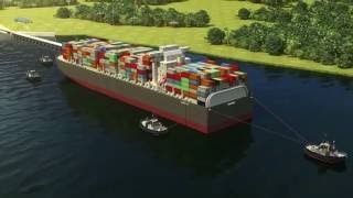 Overview of the new Panama Canal expansion [upl. by Lenee]