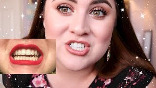 MY TEETH WHITENING ROUTINE  OPALESCENCE REVIEW  DEMO [upl. by Guthrey]