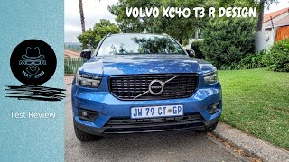 Volvo XC40 T3 RDesign Test Review [upl. by Keener306]