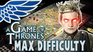 Lannister Max Difficulty  Game of Thrones Digital Board Game [upl. by Lamoureux]