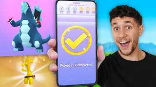 I Completed the New Pokédex in Pokémon GO [upl. by Sapphira890]