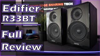 Edifier R33BT computer speakers Complete review [upl. by Zeta237]