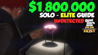 GTA Online Cayo Perico Heist SOLO Elite Challenge Stealth Guide  1787213 [upl. by Vod534]