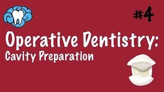 Operative Dentistry  Cavity Preparation  INBDE ADAT [upl. by Shena]