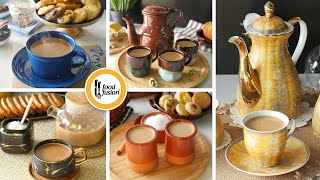 Chai 5 ways Tea Recipes Recipes By Food Fusion [upl. by Auburn729]