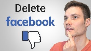 How to Delete Facebook Account on PC or Mac [upl. by Ellenej]