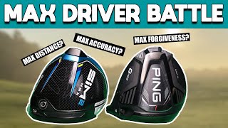 MAX DRIVER BATTLE TAYLORMADE SIM 2 MAX Vs PING G425 MAX DRIVER [upl. by Jd911]