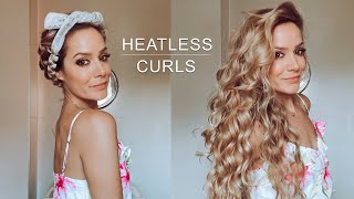 Heatless Curls Tutorial  Shonagh Scott [upl. by Dion481]