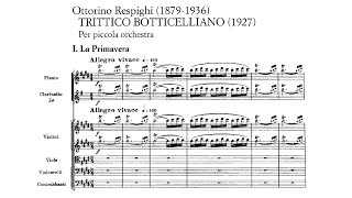 Ottorino Respighi  Trittico Botticelliano [upl. by Ikoek938]