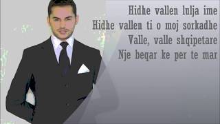 Shpat Kasapi  Valle Kosovare  Lyrics [upl. by Gerlac]