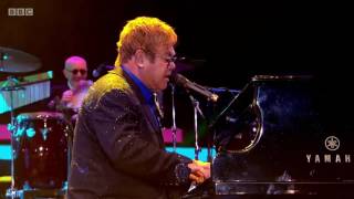 Crocodile Rock  Elton John  Live in Hyde Park 2016 [upl. by Laurentium]