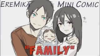 【EreMika】 Mini Comic  Attack on Titan Eren x Mikasa  FAMILY [upl. by Naresh]