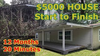 Abandoned Home  Unbelievable Whole House Remodel [upl. by Greenebaum403]