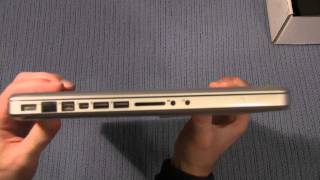 Unboxing 2011 MacBook Pro 15quot Refurbished [upl. by Pejsach6]