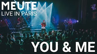 MEUTE  You amp Me Flume Remix  Live in Paris [upl. by Ynohtnaluap558]