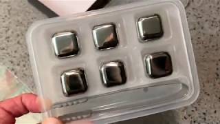 Stainless Steel Ice Cubes Product Review [upl. by Otilesoj]