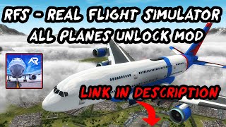 RFS  Real Flight Simulator All planes Unlock Mod [upl. by Ranee]